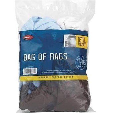 CARRAND Carrand C51-40071 Bag of Cleaning Rags; 1 by 2 Pound Bag C51-40071
